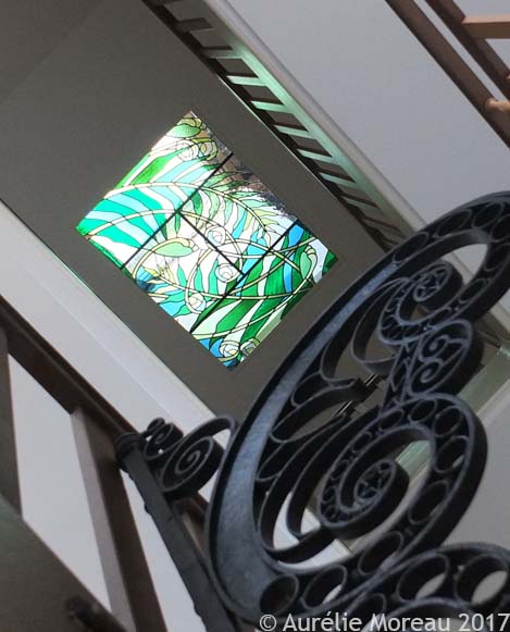 Verrière aux fougères