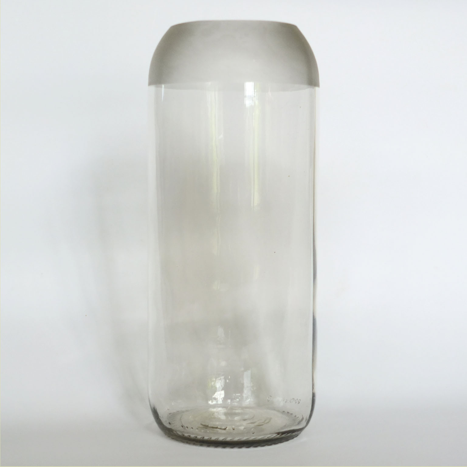 Grand vase blanc dépoli